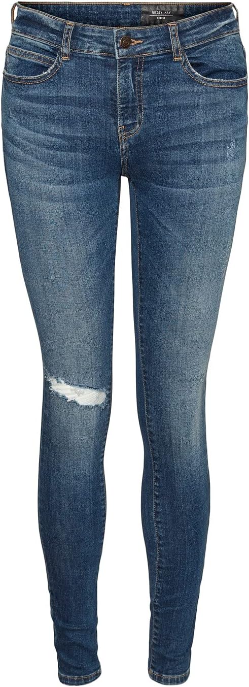 Noisy may Damen Jeans 25W / 30L Medium Blue Denim/, 25W / 30L Medium Blue Denim/