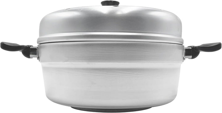 AGNELLI süssen Aluminium Ofen mit Deckel cM28 Elektrische Küchengeräte 28 cm, 28 cm