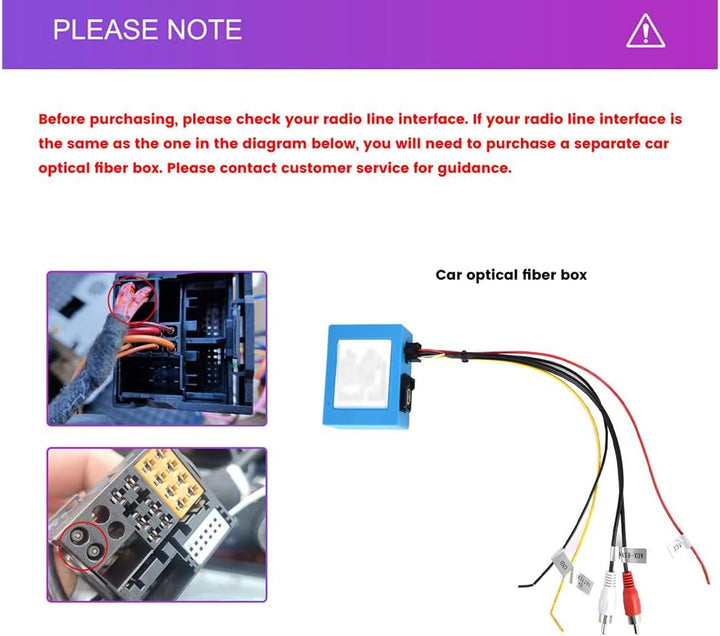 CAMECHO 4+64G Android 15 Autoradio für Porsche Cayenne 2002-2010 mit Rückfahrkamera, 9 Zoll Bluetoot
