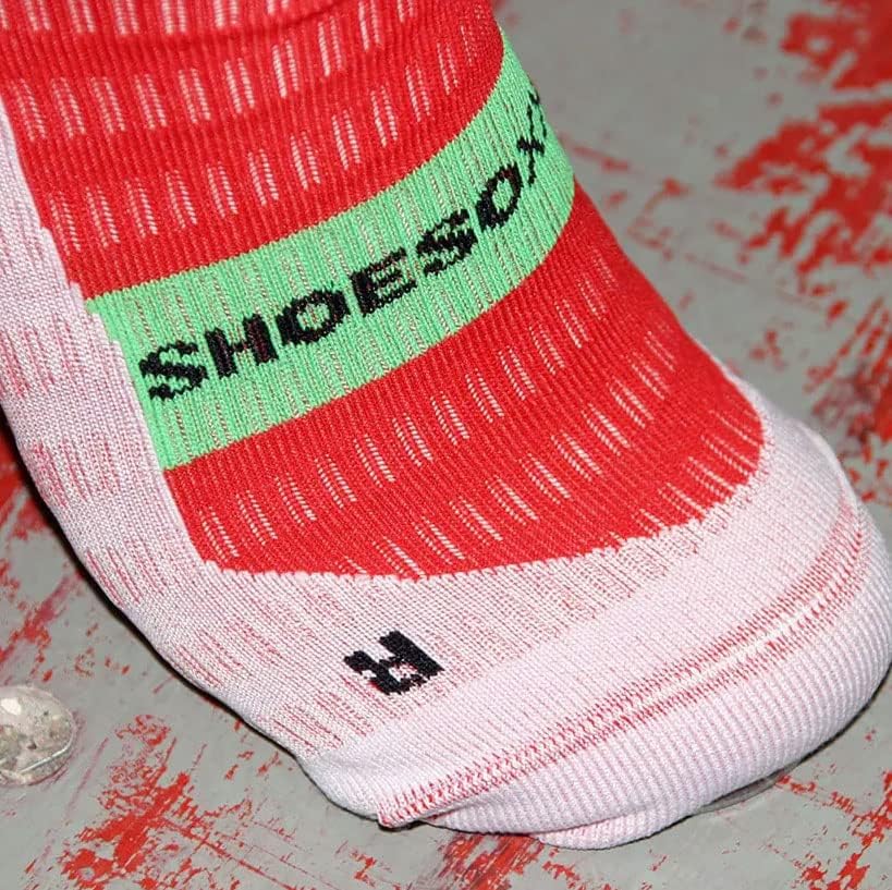 SHOESOXX Grip Sportsocken Funktionssocken L Rot, L Rot