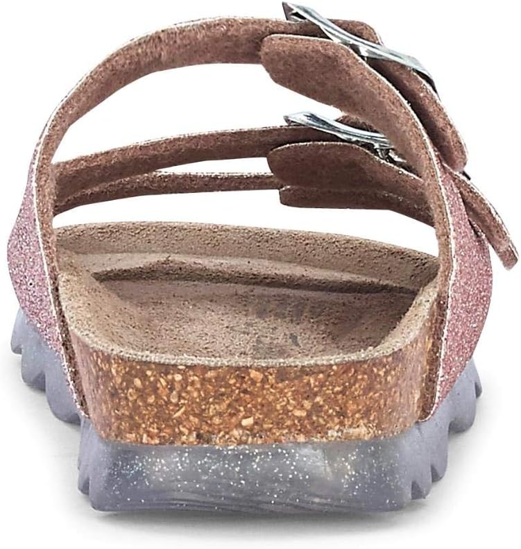 Superfit Mädchen Fussbettpantoffel Pantoffeln 25 EU Bronze 9000, 25 EU Bronze 9000