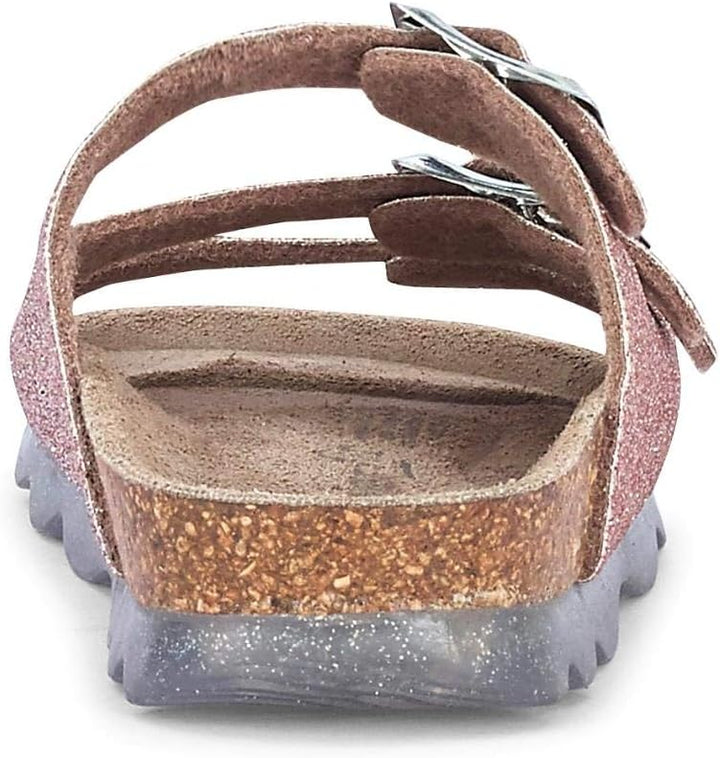 Superfit Mädchen Fussbettpantoffel Pantoffeln 25 EU Bronze 9000, 25 EU Bronze 9000