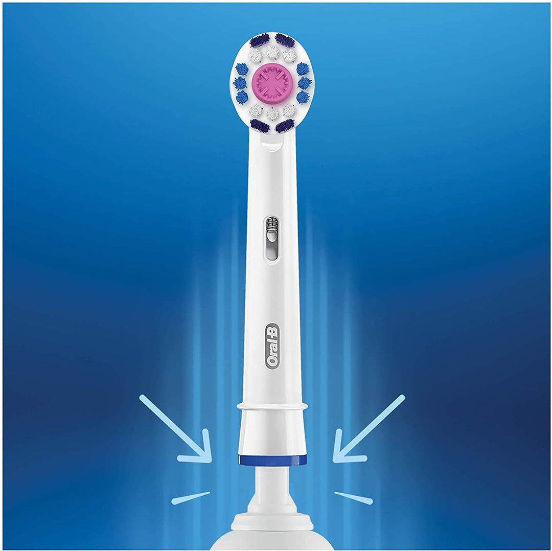 Braun Oral-B Aufsteckbürsten 3D White 4er Weiss 1 stück (4er Pack), Weiss 1 stück (4er Pack)