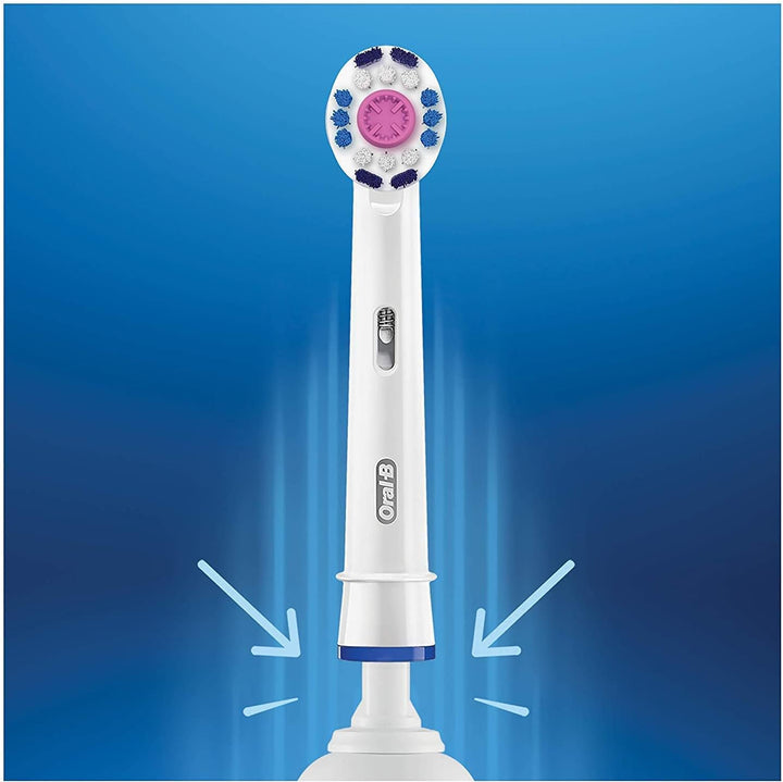 Braun Oral-B Aufsteckbürsten 3D White 4er Weiss 1 stück (4er Pack), Weiss 1 stück (4er Pack)