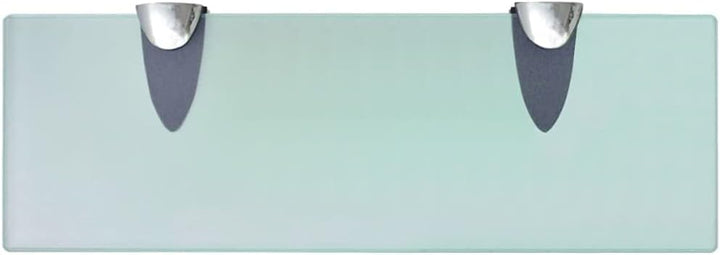 vidaXL 2X Regal Schwebend Wandregal Glasregal Glasboden Glasablage Badablage Wandablage Badregal Abl