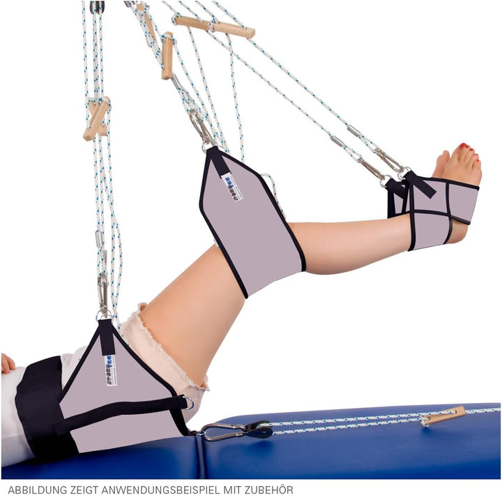 Sport-Tec Beckentraktionsschlinge für Schlingentisch, Schlingentischbesteck, 68x30 cm