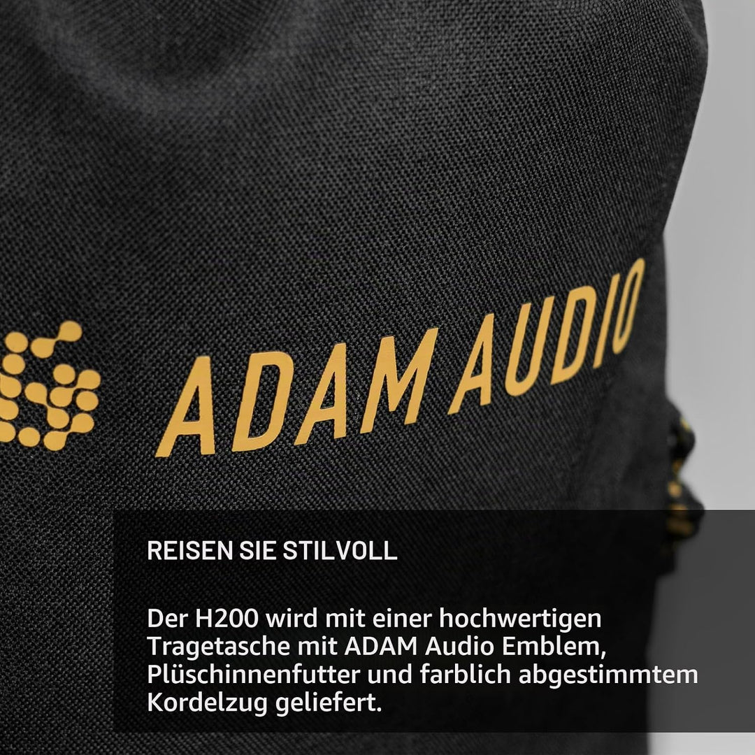 ADAM Audio H200: Geschlossene Studiokopfhörer mit mitgelieferter Software zur Klangoptimierung und S