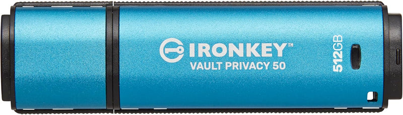 Kingston IronKey Vault Privacy 50 FIPS 197-zertifizierter und mit XTS-AES 256-Bit verschlüsselter US