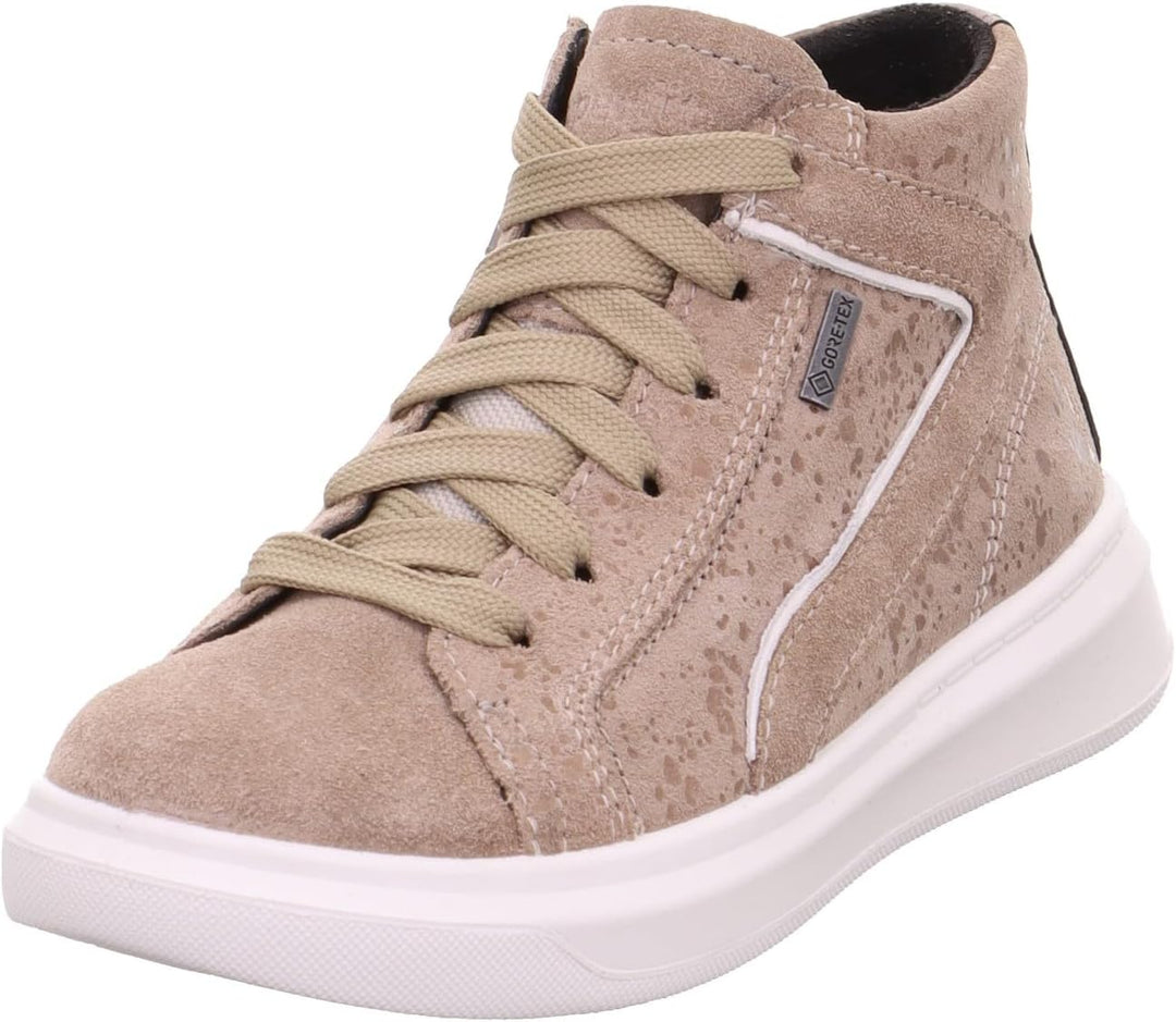 Superfit Mädchen Cosmo Sneaker 27 EU Beige 4000, 27 EU Beige 4000