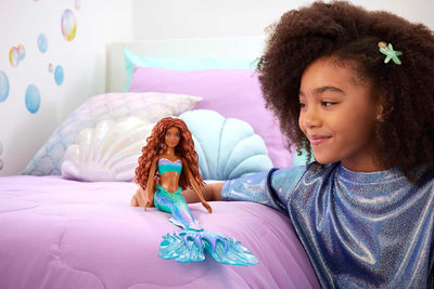 Mattel Disney Arielle Puppe - Die kleine Meerjungfrau, inspiriert vom Film The Little Mermaid, Meerj