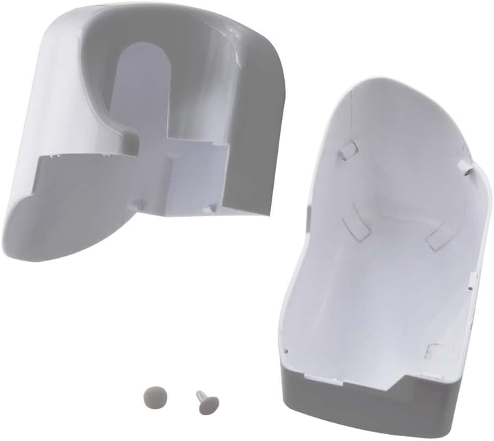 Linke und Rechte Endkappe für Wohnmobil-Markise Kompatibel mit Fiamma F45i Polarweiss 98655 04274-01