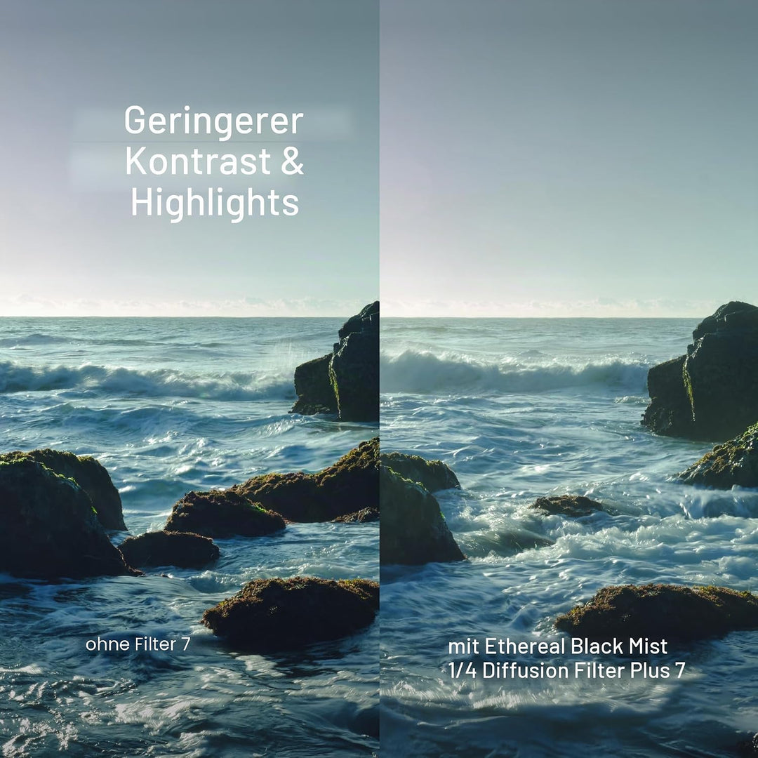 Urth 49mm Ethereal Black Mist ⅛ Diffusionsfilter (Plus+), 49mm