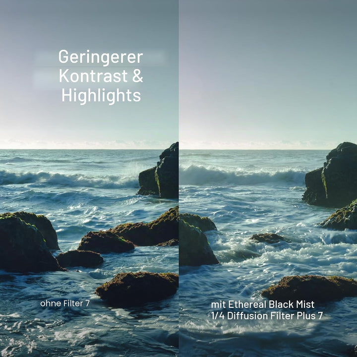 Urth 49mm Ethereal Black Mist ⅛ Diffusionsfilter (Plus+), 49mm