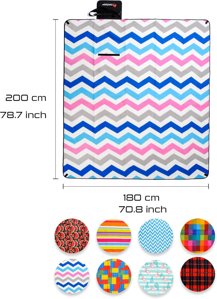 meteor Picknickdecke Stranddecke wasserdichte sanddichte tolle Picknick-Matte Fleece Draussen Decken