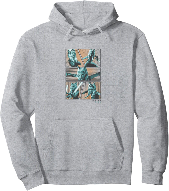 Star Wars Ahsoka Clone Wars Comic Panels C1 Pullover Hoodie