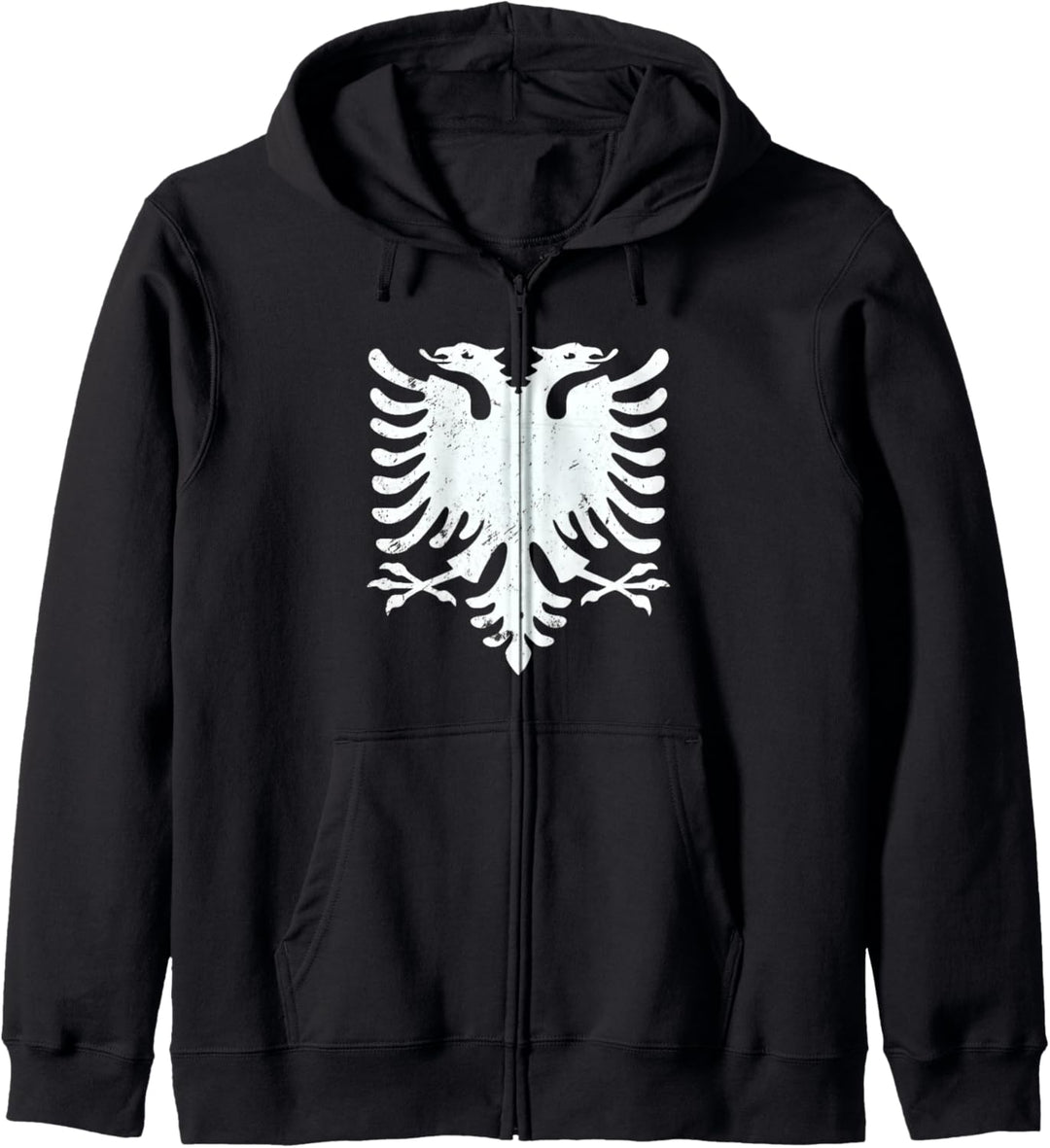 Albanische Flagge Albanien Albanien Kapuzenjacke