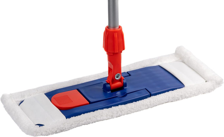 Sonty 1 Stück Wischmopp Set 40cm, Klapphalter Magnet, Mopstange Alu, Microfaser Mopp (1), 1