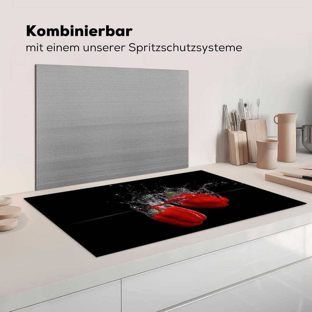 Herdabdeckplatte Einteilig Ceranfeld Abdeckplatte Küche Deko Ceranfeldabdeckung Herdabdeckung Indukt