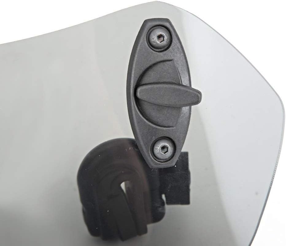 DEWIN Motorrad Windschild, Street Glide Special Windschild Motorrad Einstellbare Clip On Windschutzs