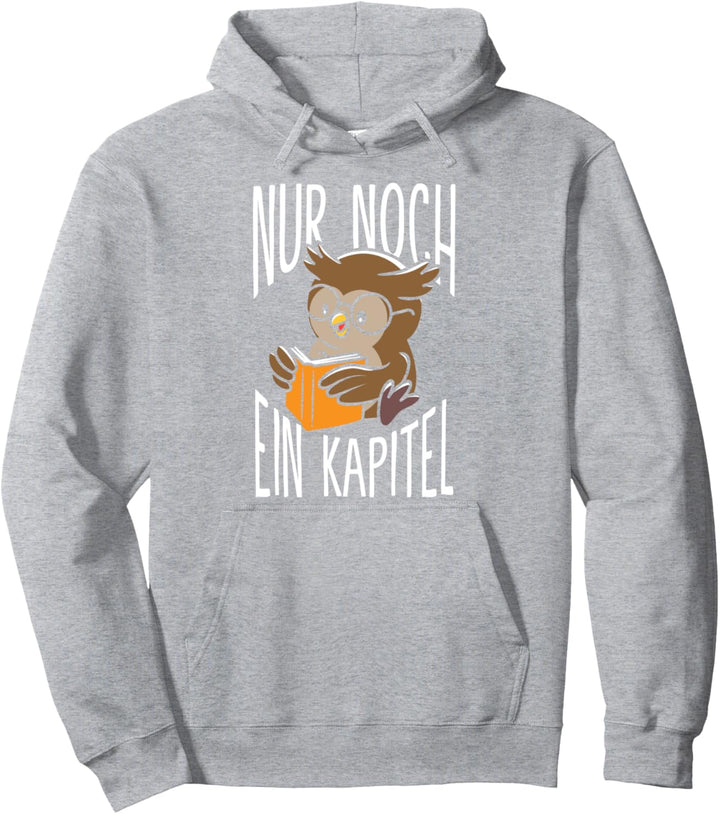 Bücherwurm Buch Leseratte Lesen Lustiger Spruch Kapitel Pullover Hoodie