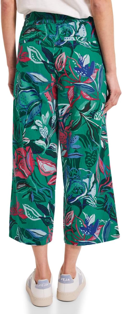 Cecil Damen Leinenhose S / 24L Trefoil Green, S / 24L Trefoil Green