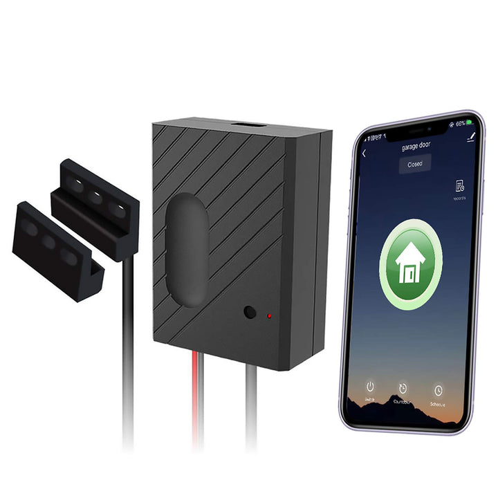 Newgoal WiFi Smart Home Garagentoröffner, Funkschalter Fernbedienung mit App, kompatibel mit Alexa,