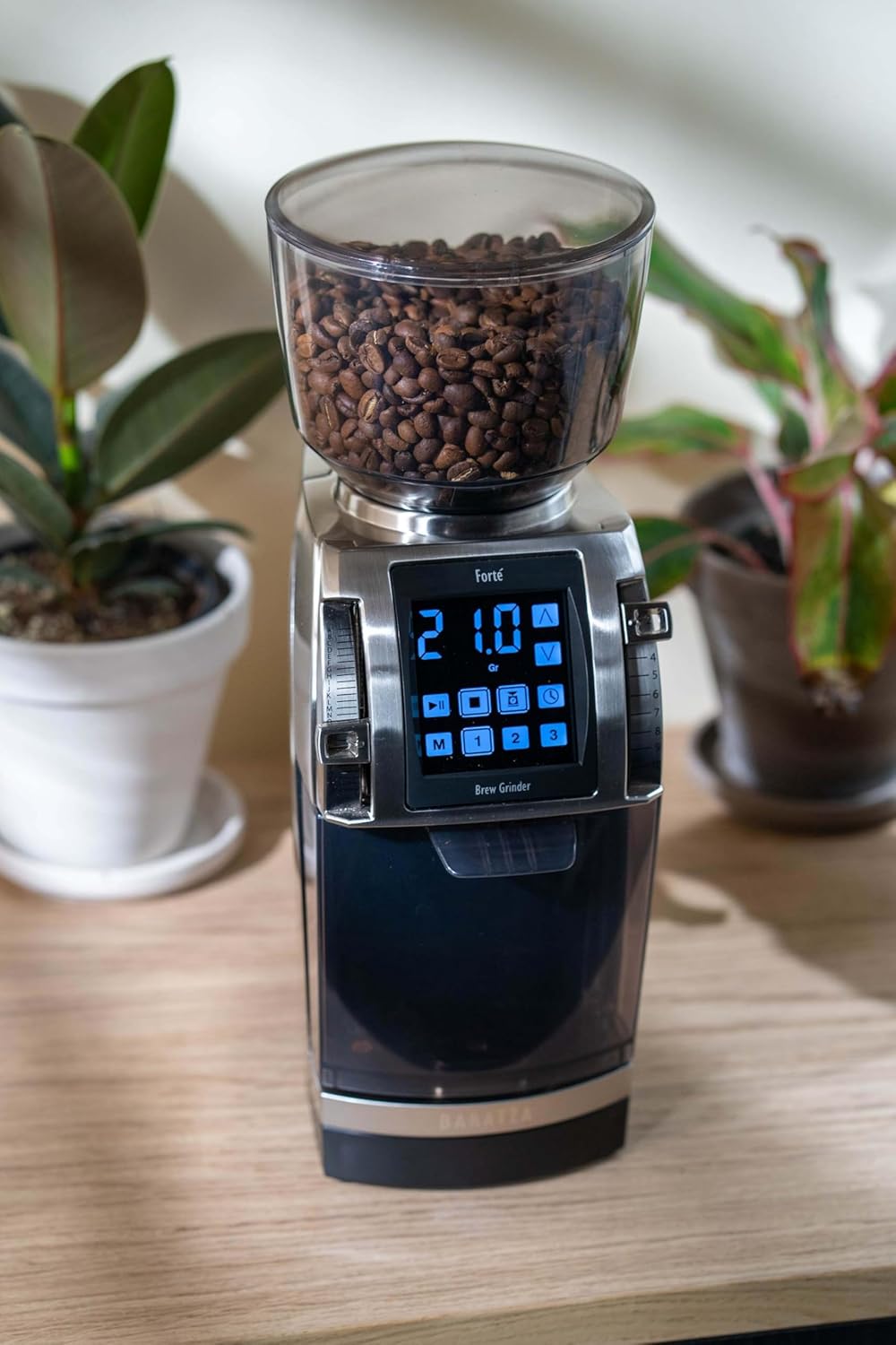 Baratza - Forte BG 230V Kaffeemühle - Elektrische Kaffeemühle mit Mahlwerk, Edelstahl ZCG1086SIL4FEU