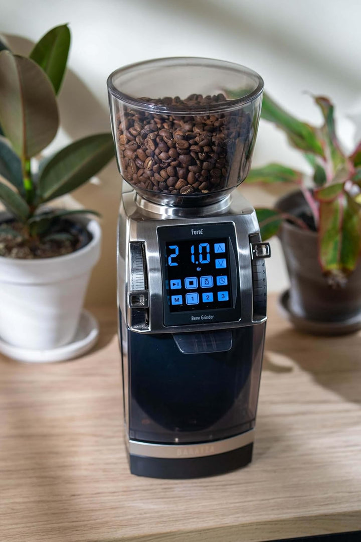 Baratza - Forte BG 230V Kaffeemühle - Elektrische Kaffeemühle mit Mahlwerk, Edelstahl ZCG1086SIL4FEU