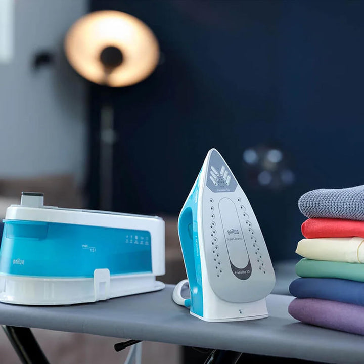 Braun CareStyle 1 Pro IS1013GR, Dampfbügeleisen mit FreeGlide 3D Technologie, SuperCeramic Sohle, Ve