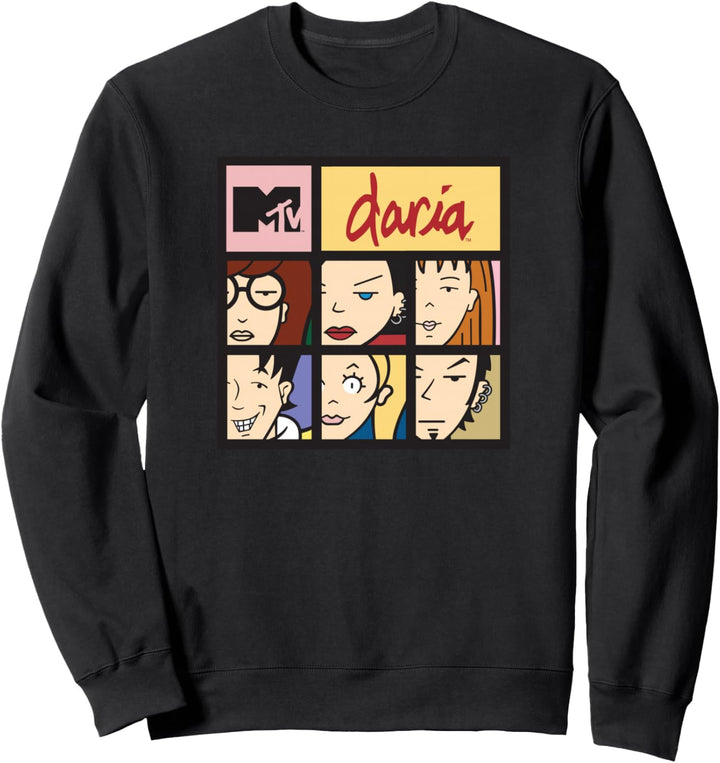 Daria Zeichenquadrate Sweatshirt