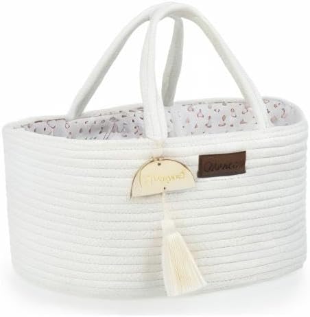 Yunioo Baby Wickel Organizer für Wickelutensilien und Wickeltisch zubehör, Wickeltisch Organizer, Wi