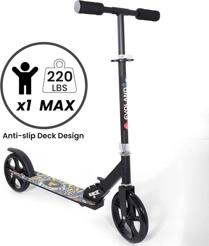 Roller Kinder Scooter, Wheel Scooter, Faltbarer Kinderroller für Kinder ab 5 Jahren, höhenverstellba
