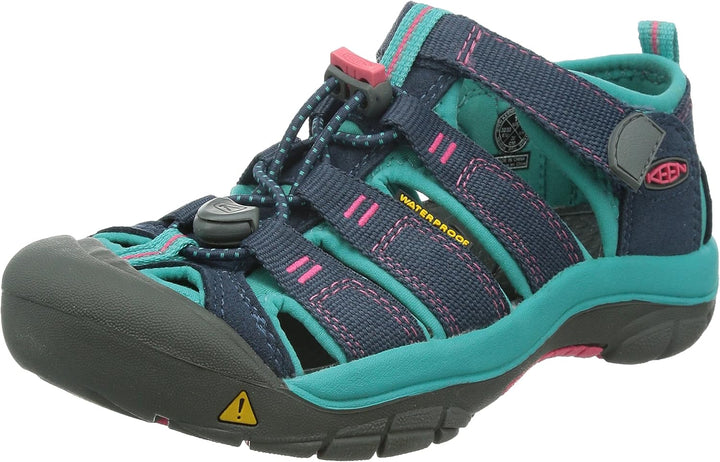 KEEN Jungen Unisex Kinder Newport H2 Sandalen 24 EU Blau Midnight Navy Baltic, 24 EU Blau Midnight N