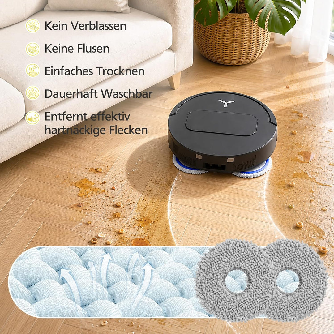 25 Stück T50 Zubehörset für ECOVACS DEEBOT T50 Pro Omni Gen2/T50 Pro Omni/T50 Omni/T50 Omni Gen2 Sau