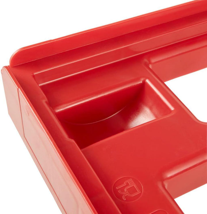 keeeper Transportroller für Transportboxen- und Körbe, Tragkraft bis 300 kg, 61 x 41 x 19 cm, Rolf,