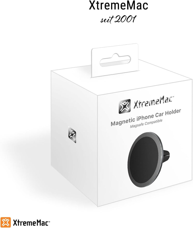 XTREMEMAC® Premium Magnetische Handyhalterung für alle iPhone 12 13 14 15 Modelle, Hochformat und Qu