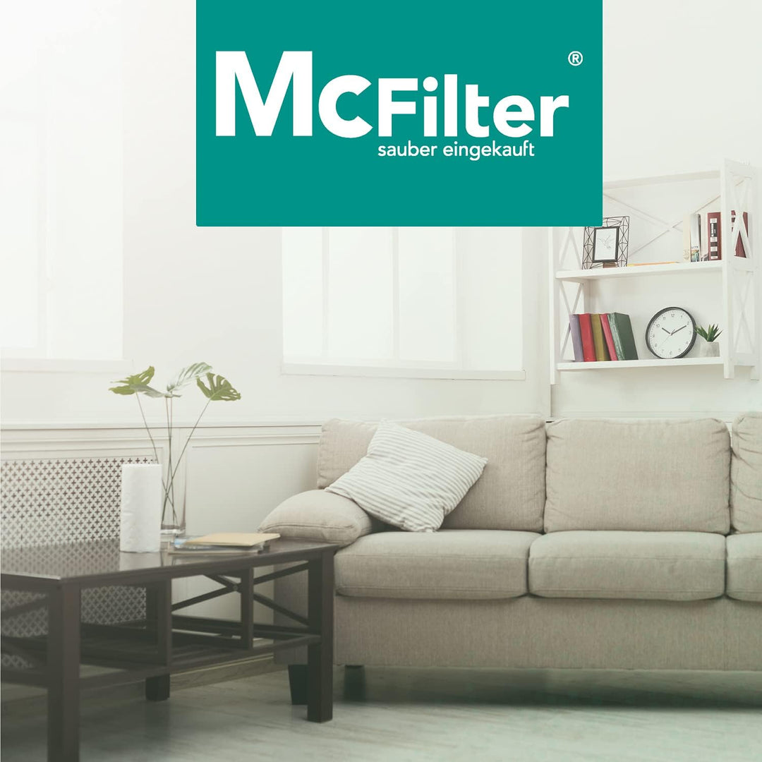 McFilter | Zubehör-Set 15-teilig geeignet für Vorwerk Kobold VK 135, 136, 135SC, 12 Staubsaugerbeute