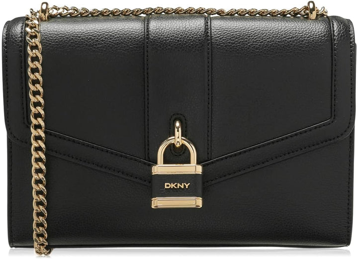 DKNY Damen Ella Tragetasche Handtasche Schwarz ONE SIZE