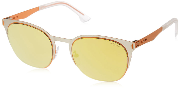 Police Unisex SPL341 Sunglasses, S34G, 52