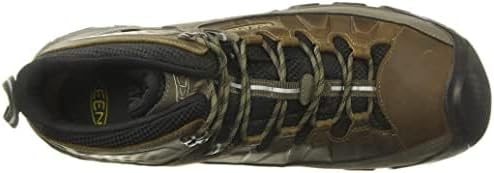 KEEN Herren Targhee III MID Wasserabweisend Wanderstiefel 39.5 EU Bungee Seil Schwarz, 39.5 EU Bunge