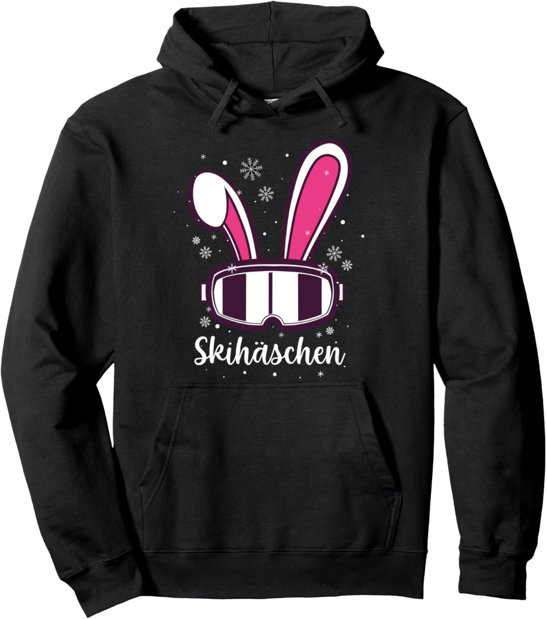 Skihäschen Skihaserl Skibrille Apres Ski Skihasen Pullover Hoodie