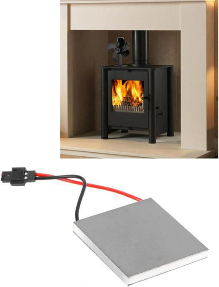 ZYWUOY Ofenventilator-Generator, 2 Stück, wärmebetriebener Kaminventilator-Motor, Ersatzofenventilat