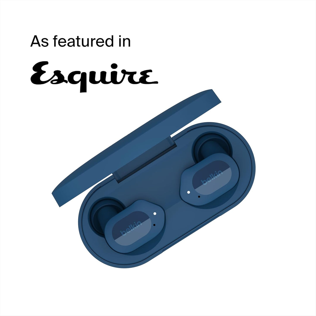 Belkin SOUNDFORM Play True Wireless In-Ear-Kopfhörer, 3 EQ-Voreinstellungen, schweiss-, spritzwasser
