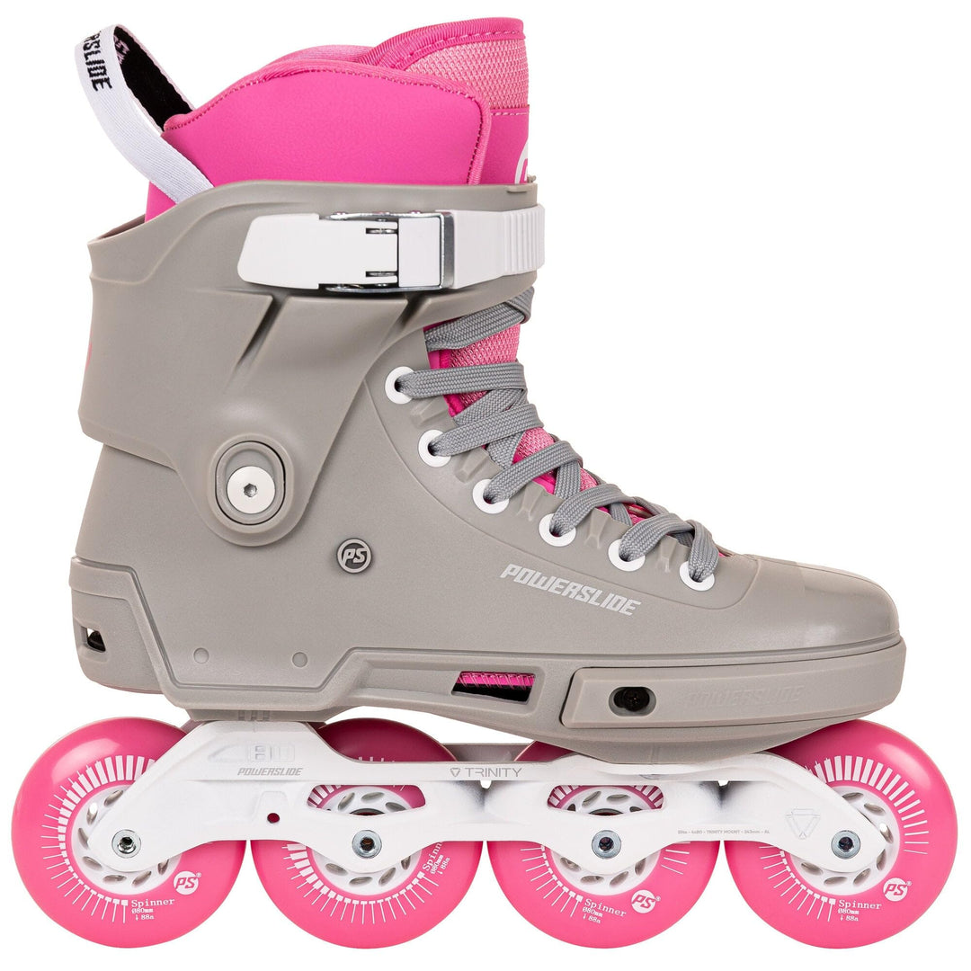 Powerslide Inline Skate Next SL Pink 80, für Urban ud Fitness, für Damen 38-39, 38-39