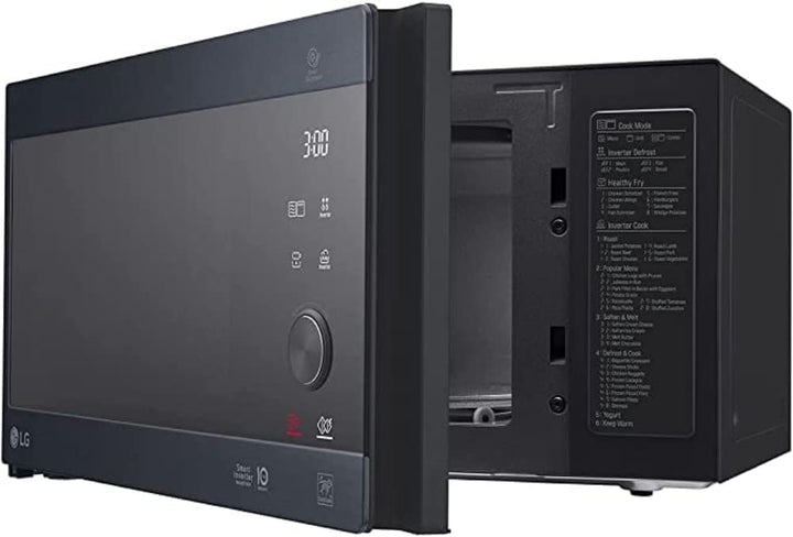 LG Electronics MH6565CPB Mikrowelle, schwarz Grill-Mikrowelle Schwarz, Grill-Mikrowelle Schwarz
