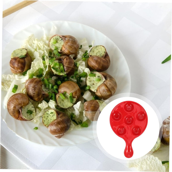 YARNOW Schneckenpfanne Lebensmittel-backplatte Teller Mit Pilzschnecken Meeresfrüchteteller Schnecke