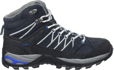 CMP Herren Rigel Mid Shoe Wp Trekking-& Wanderstiefel 40 EU B Blue Cemento, 40 EU B Blue Cemento