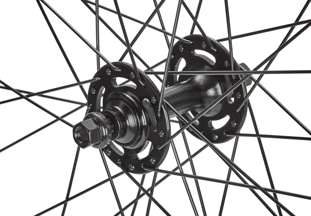Point Unisex – Erwachsene Fixed and Free Laufradsatz, Schwarz