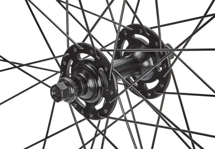 Point Unisex – Erwachsene Fixed and Free Laufradsatz, Schwarz
