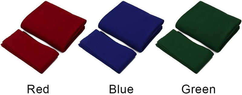 Billard-Tischtuch – gekämmte Wolle + Nylon-Billardtuch – Home Hotel 7/8/9 Fuss Teppich 6 Stück Strei